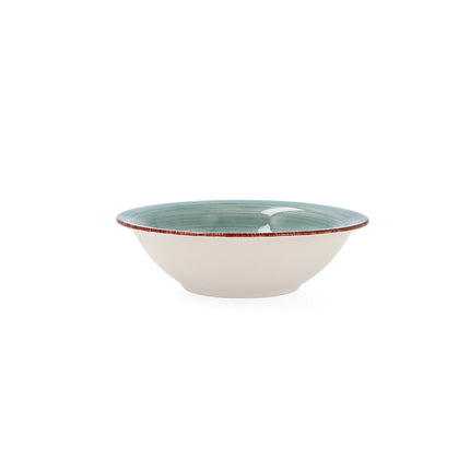 Schale Quid Aqua Vita aus Keramik Blau (18 cm) (Pack 6x)