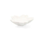 Tablett für Snacks Quid Select Blume aus Keramik Weiß (6 Stück) (Pack 6x)