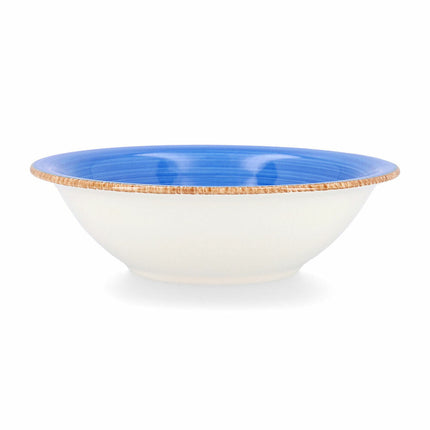 Schale Quid Vita Blau aus Keramik 6 Stück (18 cm)