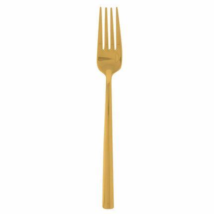 Gabel Bidasoa Ikonic Gold Metall 12 Stück