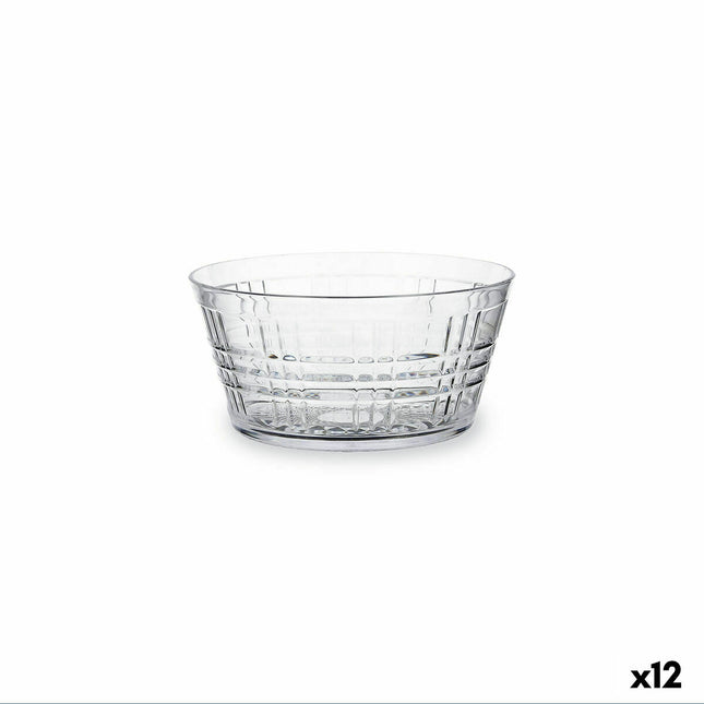 Schüssel Quid Viba Durchsichtig Kunststoff (18 cm) (Pack 12x)