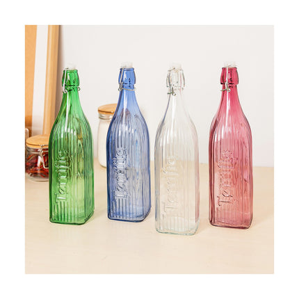 Flasche Quid Viba Blau Glas (1 L)