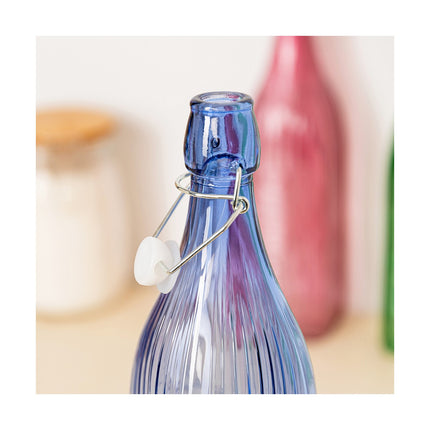 Flasche Quid Viba Blau Glas (1 L)