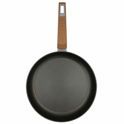Pfanne Quid Ebano Geschmiedetes Aluminium Grau Metall (28 cm)