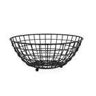 Obstschale Quid Ebano Metall (28 x 11,5 cm)