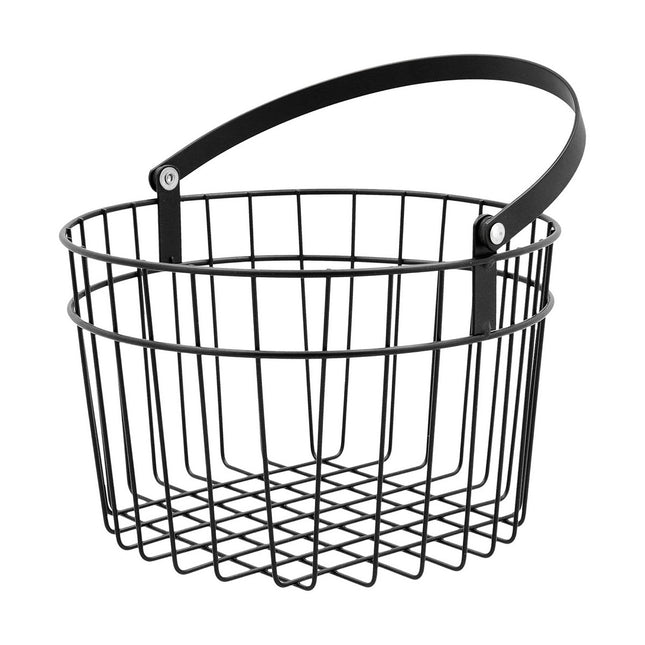 Gefäß für Küchenutensilien Quid Metall Holz (24 x 15 cm)