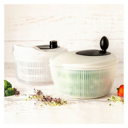 Salatschleuder Quid Ebano Weiß Kunststoff (26 cm)