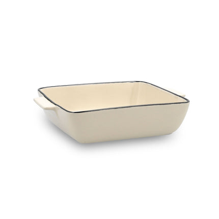 Kochtopf Quid Cocco aus Keramik Weiß (20 x 16,5 x 27 cm) (Pack 12x)
