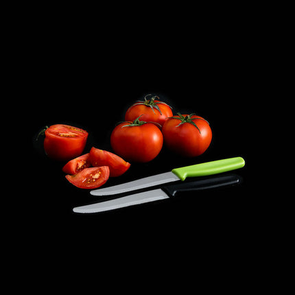Wellenschliffmesser Quid VEGGY Metall Bakelit (12 cm) (Pack 24x)