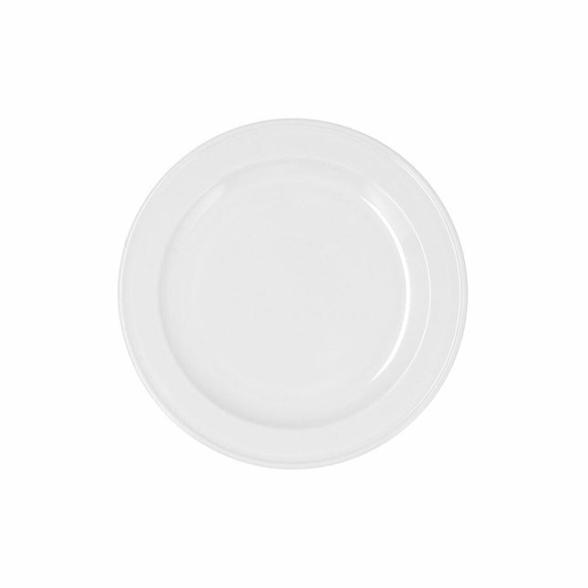 Dessertteller Bidasoa Glacial aus Keramik Weiß (20 cm) (Pack 6x)