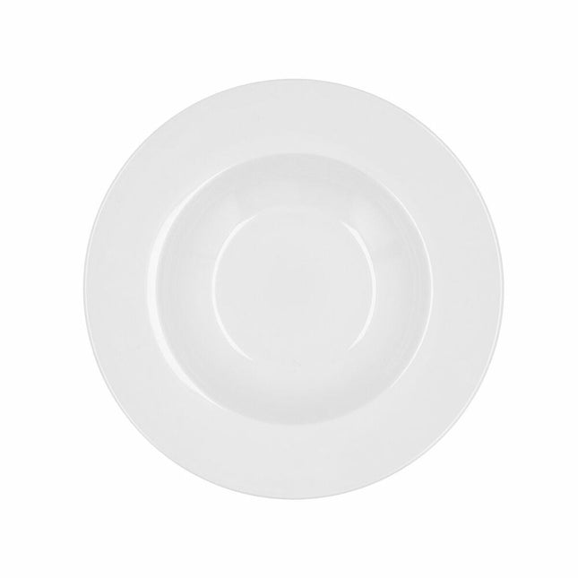 Suppenteller Bidasoa Glacial aus Keramik Weiß (23,5 cm) (Pack 6x)