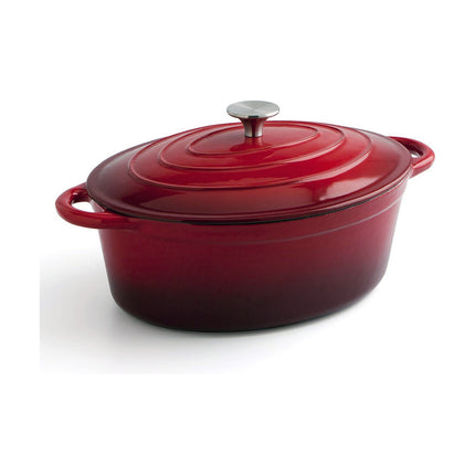 Topf mit Deckel Bidasoa Gusseisen Ø 30 cm (4,3 L) (Restauriert A)