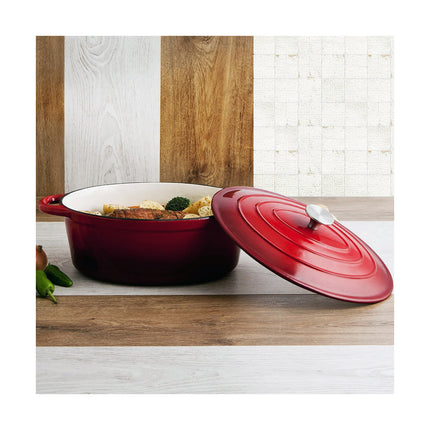 Topf mit Deckel Bidasoa Gusseisen Ø 30 cm (4,3 L) (Restauriert A)