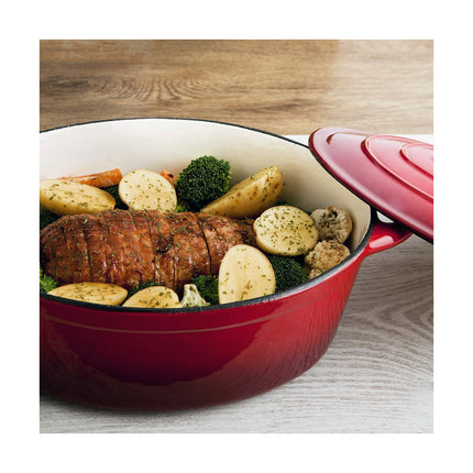 Topf mit Deckel Bidasoa Gusseisen Ø 30 cm (4,3 L) (Restauriert A)