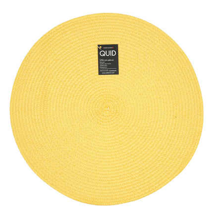 Platzset Quid Vita Gelb Kunststoff (38 cm) (Pack 12x)