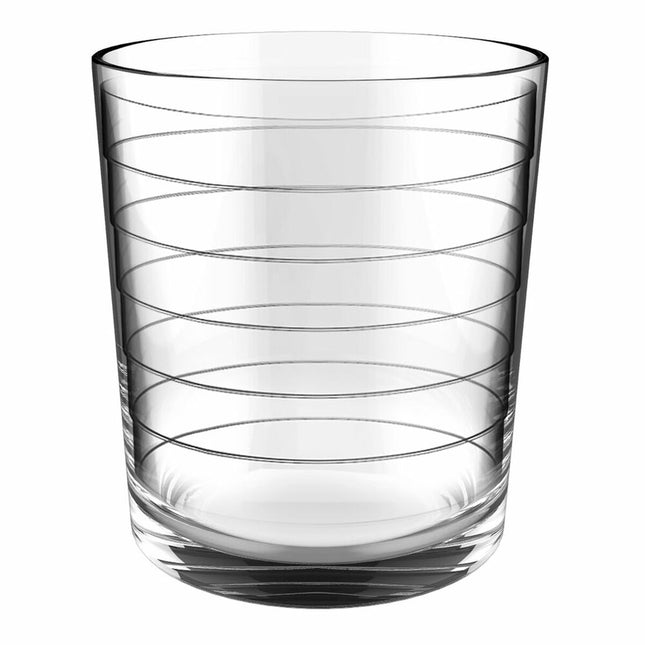 Becher Quid Urban Ring Durchsichtig Glas (36 cl) (Pack 6x)