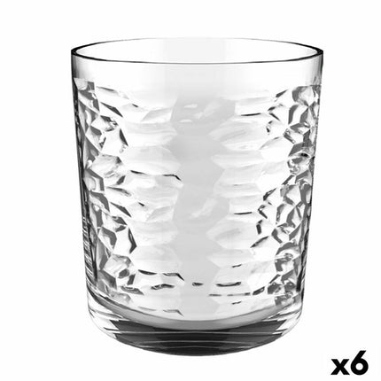 Teller Quid Urban Stone Durchsichtig Glas (36 cl) (Pack 6x)