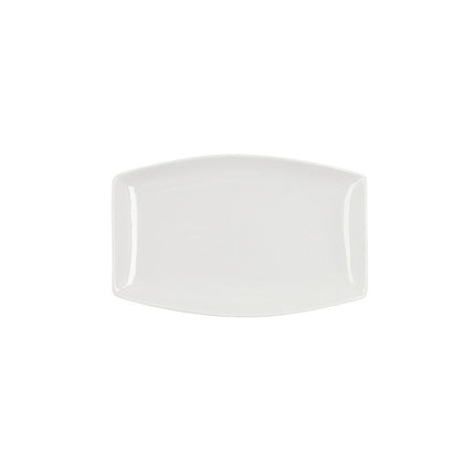 Kochschüssel Quid Gastro karriert aus Keramik Weiß (25,2 x 16 x 2 cm) (6 Stück)