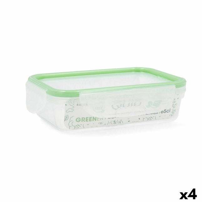 Lunchbox Quid Greenery 650 ml (Pack 4x)