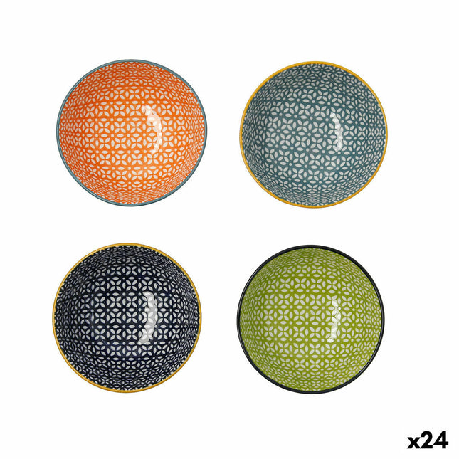 Schale Quid Pippa aus Keramik Bunt (11 cm) (Pack 24x)