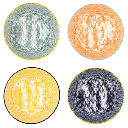 Schale Quid Pippa aus Keramik (15 x 15 x 7,3 cm) (Pack 6x)