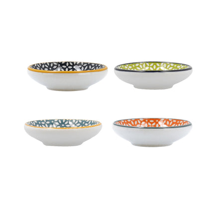 Teller Quid Pippa aus Keramik Bunt (9 cm) (Pack 36x)