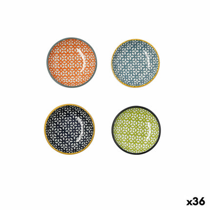 Teller Quid Pippa aus Keramik Bunt (9 cm) (Pack 36x)