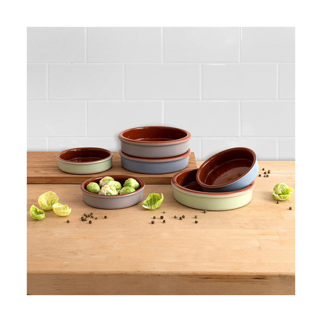 Kochtopf Quid Moss Steingut aus Keramik Grau (12 cm)