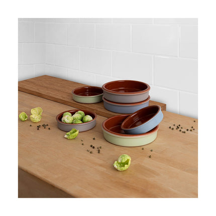 Kochtopf Quid Moss Steingut aus Keramik Grau (12 cm)