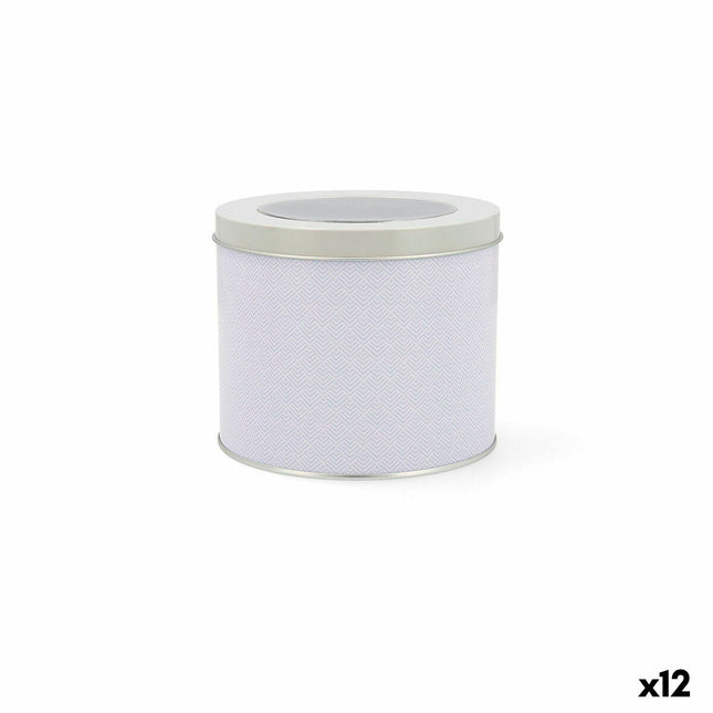 Gefäß Quid Moss Metall Bunt (12 x 11 cm) (Pack 12x)