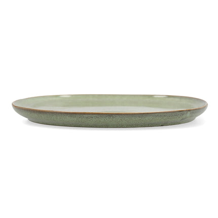 Flad plade Bidasoa Ikonic aus Keramik grün (20,2 x 19,7 cm) (Pack 6x)