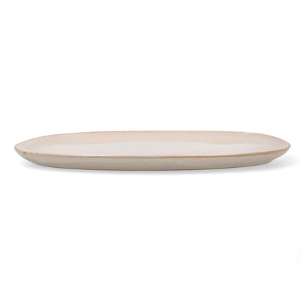 Flad plade Bidasoa Ikonic aus Keramik Weiß (26,5 x 25,7 x 1,5 cm) (Pack 4x)