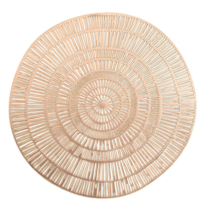 Platzset Quid Habitat Spirale Gold 38 cm (Pack 12x)