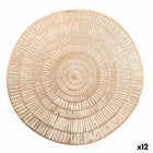 Platzset Quid Habitat Spirale Gold 38 cm (Pack 12x)