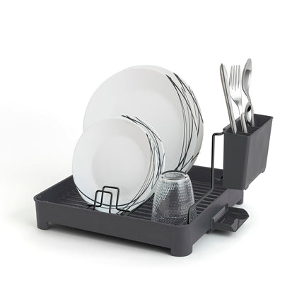 Abtropfer Quid Armony Grau Metall (39,5 x 30,5 x 17,5 cm)