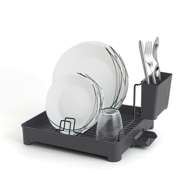 Abtropfer Quid Armony Grau Metall (39,5 x 30,5 x 17,5 cm)