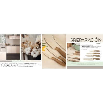 Schälmesser Quid Cocco (9 cm) (Pack 12x)