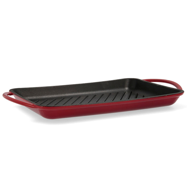 Grill Bidasoa   Gusseisen 22 x 40 cm Rot