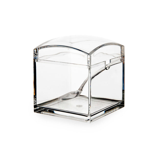 Zuckerdose Quid Tu y Yo Kunststoff (8,5 x 8,5 10 cm) (Pack 6x)