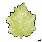 Tablett für Snacks Quid Laken grün Glas (22 x 18 cm) (Pack 6x)