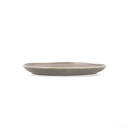 Flad plade Bidasoa Gio gelegentlich 20 cm aus Keramik Grau (6 Stück)