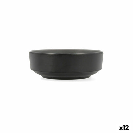 Schüssel für Vorspeisen Bidasoa Gio Grau Kunststoff 12,5 x 12,5 cm 12 Stück