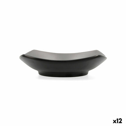 Schüssel für Vorspeisen Bidasoa Gio Grau Kunststoff 15 x 15 cm 12 Stück