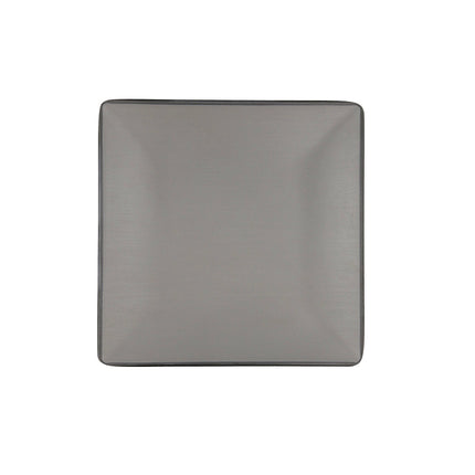 Flad plade Bidasoa Gio 21,5 x 21,5 cm Grau Kunststoff