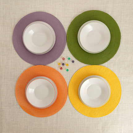 Geschirr-Set Quid Parchis aus Keramik Bunt 12 Stücke
