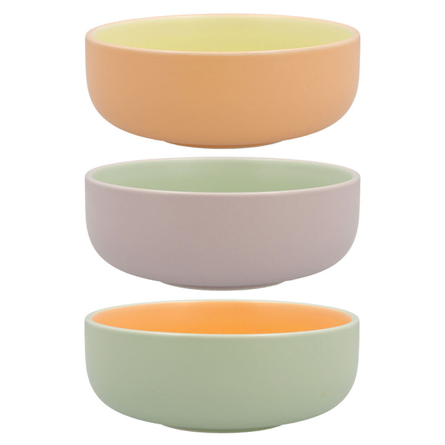 Schüssel für Vorspeisen Quid Vitamina zweifarbig aus Keramik 16 x 16 x 6 cm