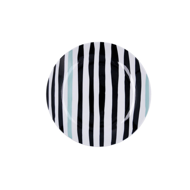 Dessertteller Bidasoa Zigzag Bunt aus Keramik 19 cm