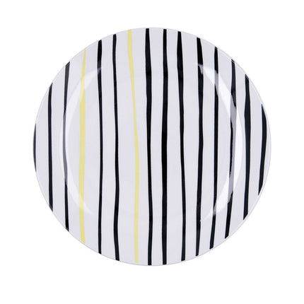Flacher Teller Bidasoa Zigzag Bunt aus Keramik 26,5 cm
