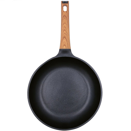 Pfanne Quid Karbon Aluminiumguss Schwarz 28 cm