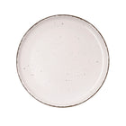 Flacher Teller Quid Duna Beige aus Keramik 26,5 x 2,8 cm